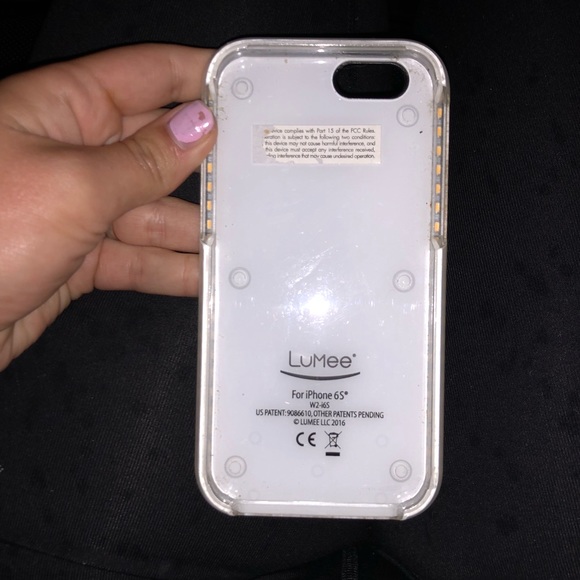 Marble white Lumee iPhone 6 case - Picture 2 of 5